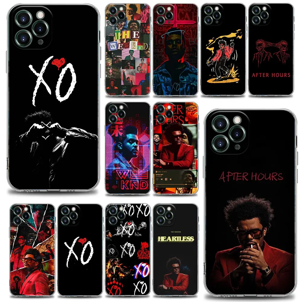 

Hip Hop The Weeknd XO XOTWOD Clear Phone Case For iPhone 15 14 13 12 11 Pro Max Mini Cases iPhone 8 14 15 Plus XS Silicone Cover