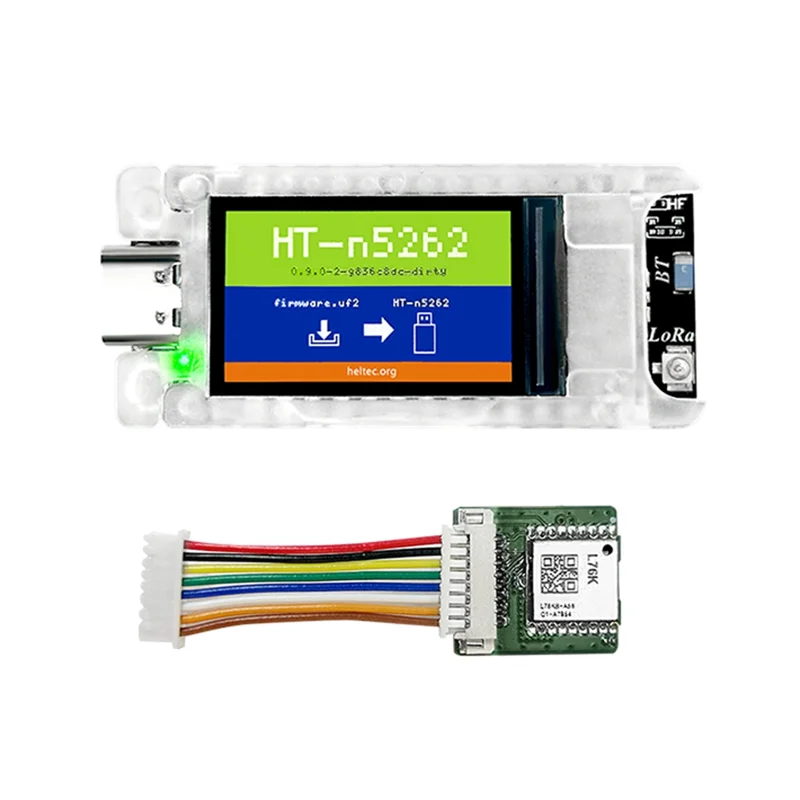 A47Z Nó T114 Rastreador Meshtastico Nordic NRF52840 SX1262 Lorawan Para Arduino Posicionamento Devboard TFT Display BLE Wifi