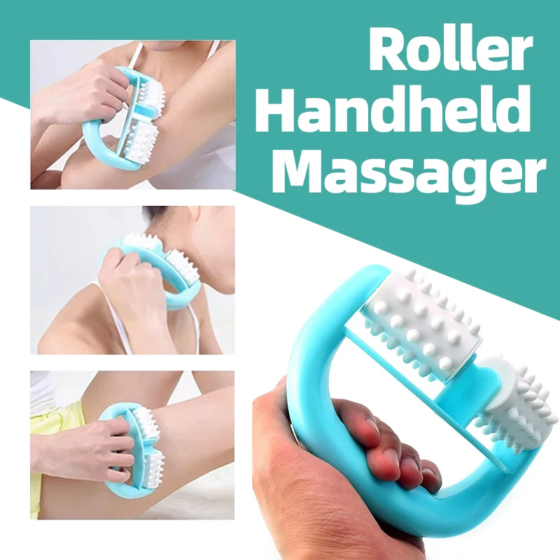 

Handheld Roller Massager Anti Cellulite Body Point Massage Backs Arms Legs Buttocks Massage Relax Soothing Health Care Tool