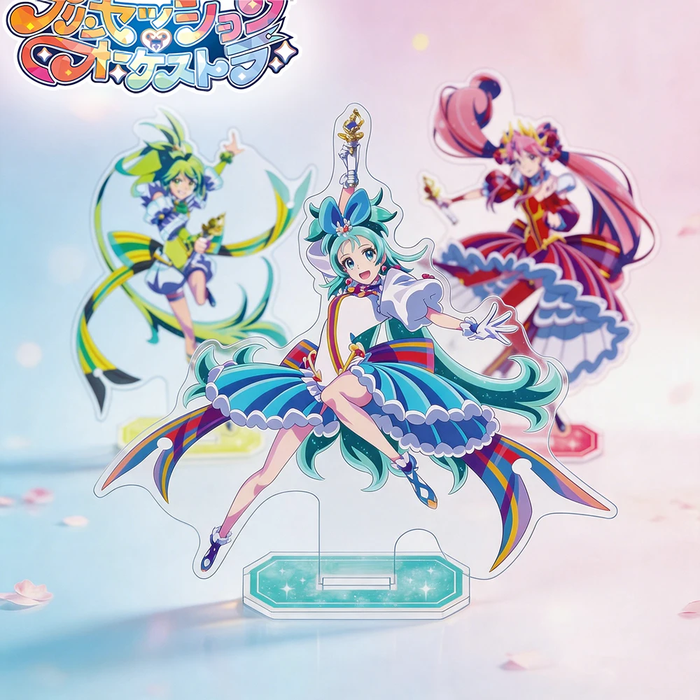 Anime Princession Orchestra 2026 Nuevo Llavero de Acrílico con Soporte Ripple Zeal Meteora Figura de Dibujos Animados de Ídolo Chica Mágica Merchandising