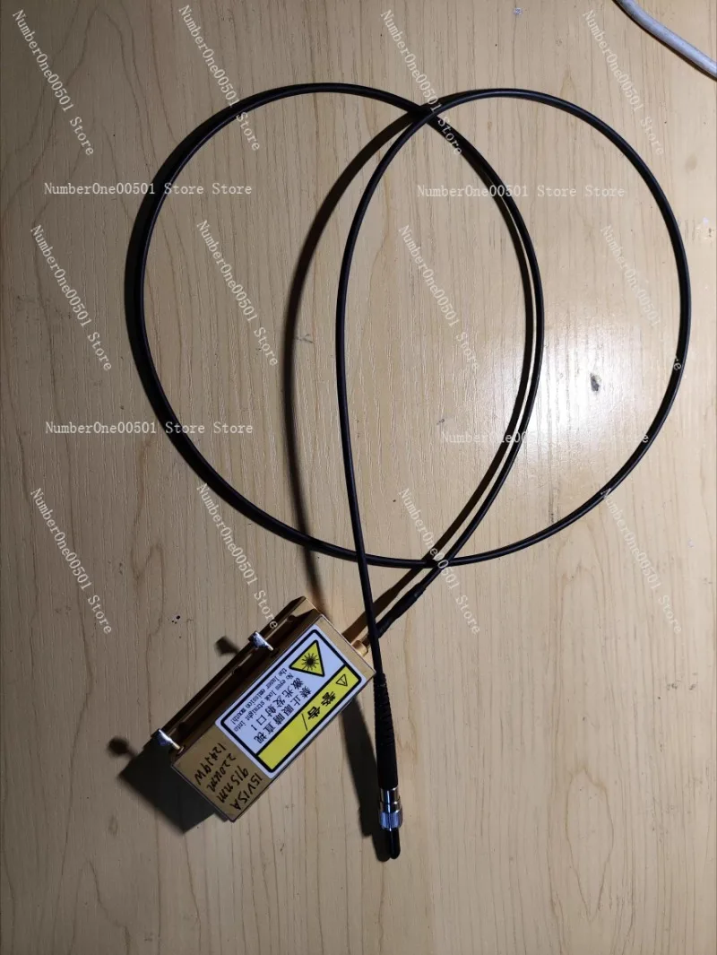 

Лазерный модуль с оптоволоконным подключением 120 Вт, с разъемом SMA905, как новый, максимальная мощность