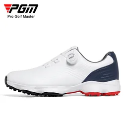 PGM Men's Golf Shoes Summer Knob Lace Waterproof Casual Sports Sneakers XZ359