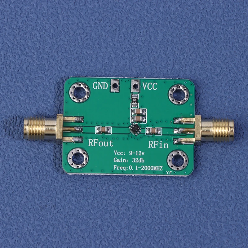 Широкополосный усилитель РЧ малошумный усилитель средней мощности LNA (20-3000 МГц коэффициент усиления 30 дБ)