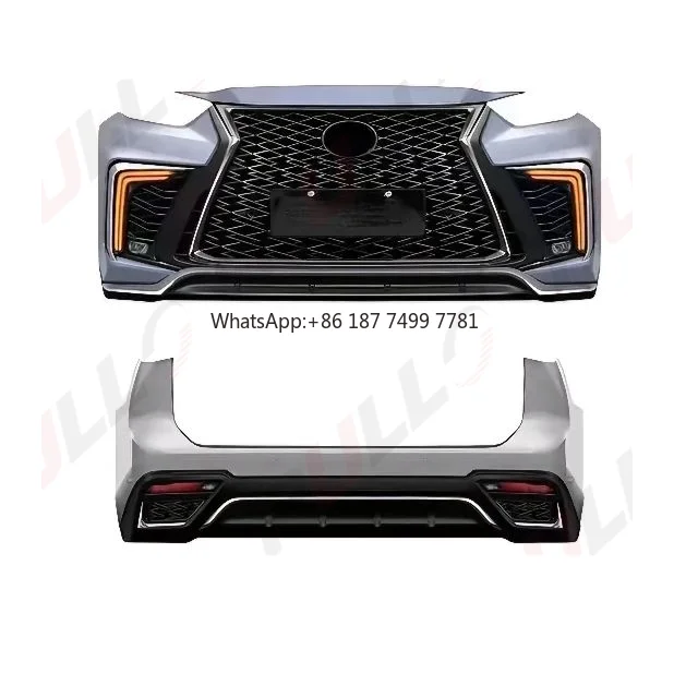 

Высококачественный облегающий комплект для. Обновление High.er 2022.Стиль с решеткой в сборе переднего бампера.