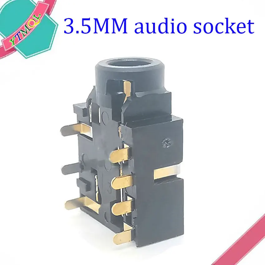 2-20pcs 3.5 mm A udio Jack Socket Connector For HP Asus Dell Lenovo Laptop MIC Headphone Combo port 7pin