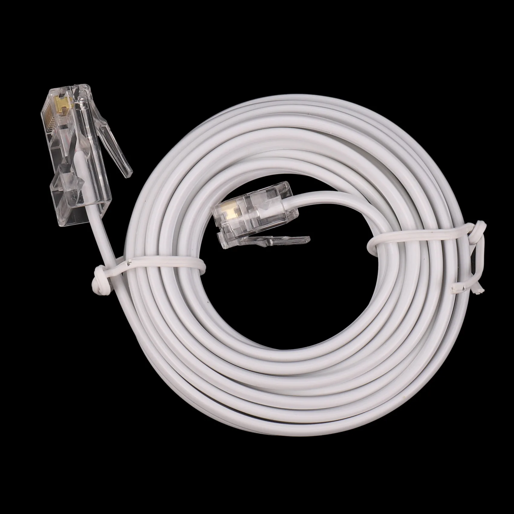 Cable de extensión de Internet para teléfono Modular RJ11 6P4C a RJ45 8P4C, 3 metros