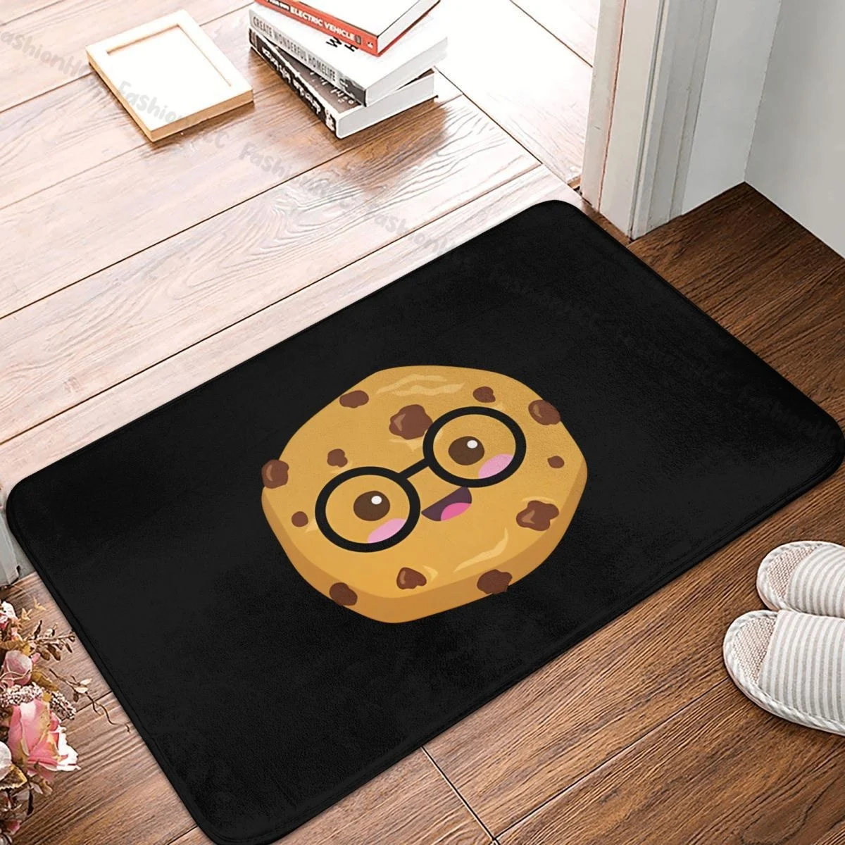 Cookie Monster Bath Non-Slip Carpet One Smart Cookie Kawaii Style Bedroom Mat Entrance Door Doormat Floor Decoration Rug