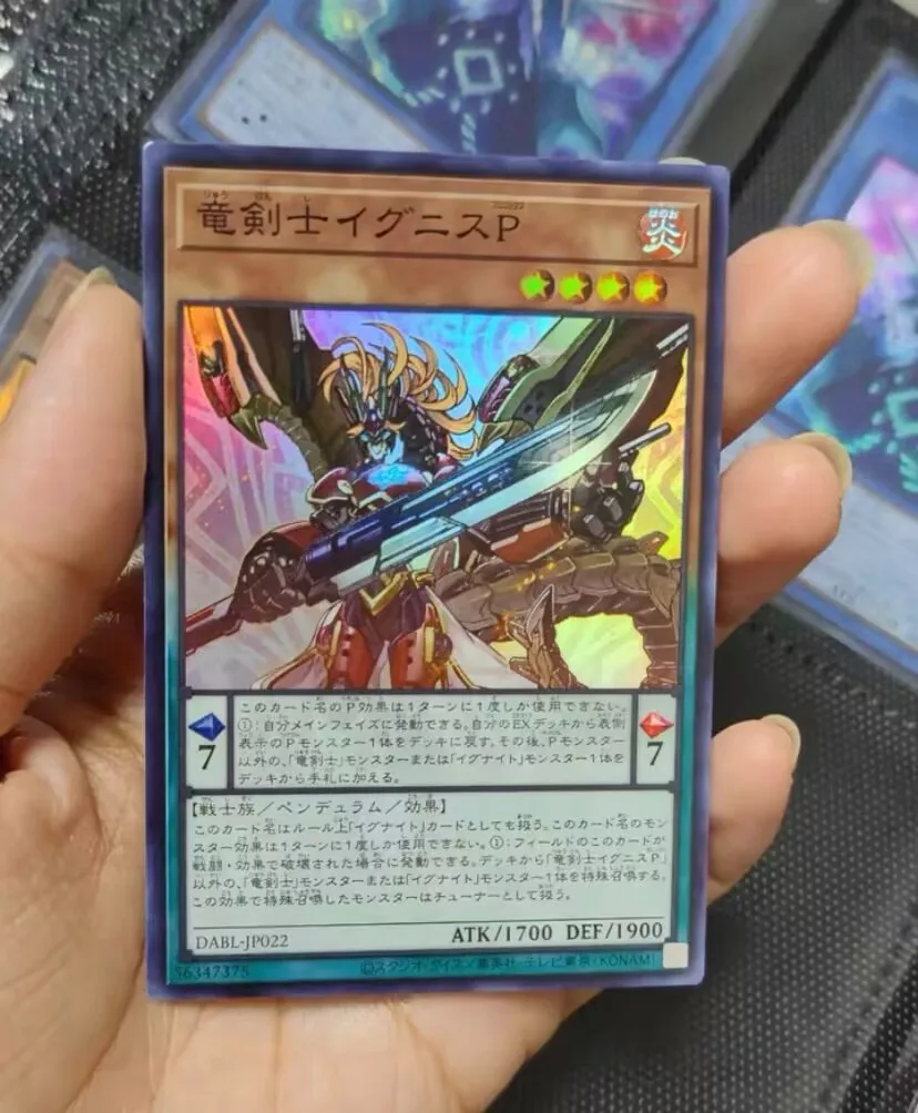 3 Stuks Ignis Phoenix, De Dracoslayer - Super Zeldzaam DABL-JP022 Darkwing Blast-Yugioh