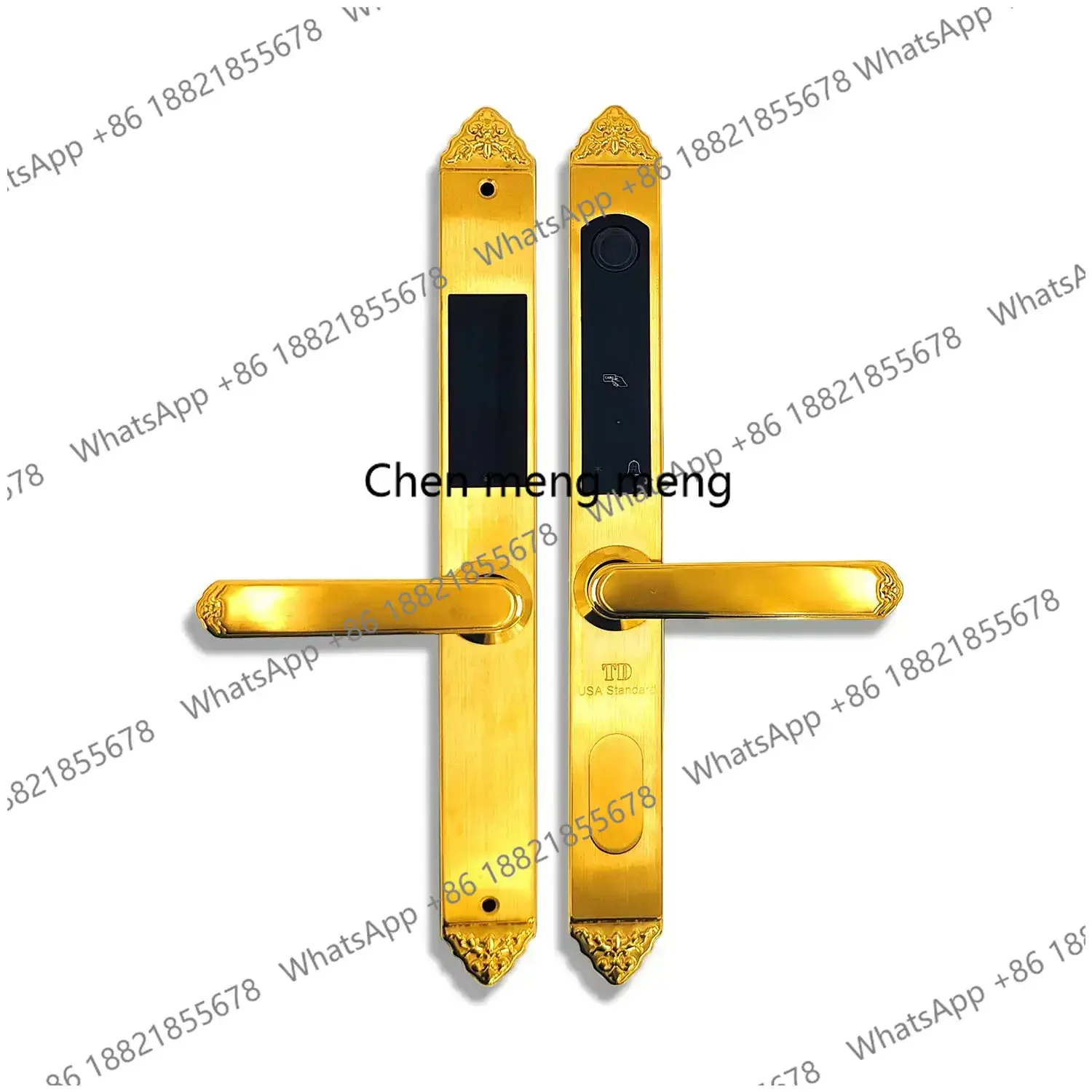 Manufacturer Supplier Smart Automatic Smart Electronic Security Password Biometric Fingerprint Smart Door Lock