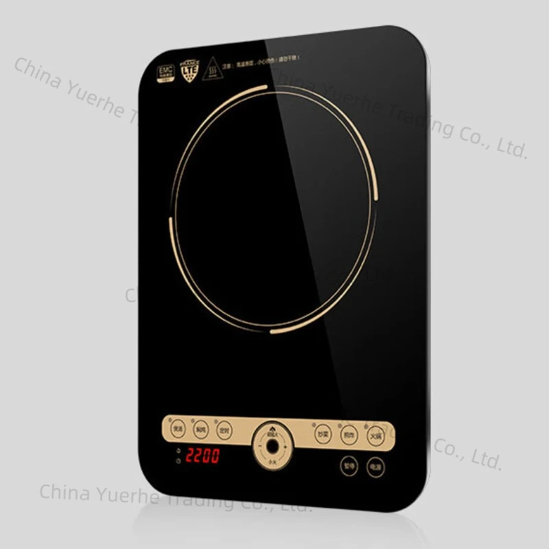 Cocina de Inducción 2200W fuego súper caliente de un botón con doble olla C22-IH91 cocina rápida multifunción inteligente
