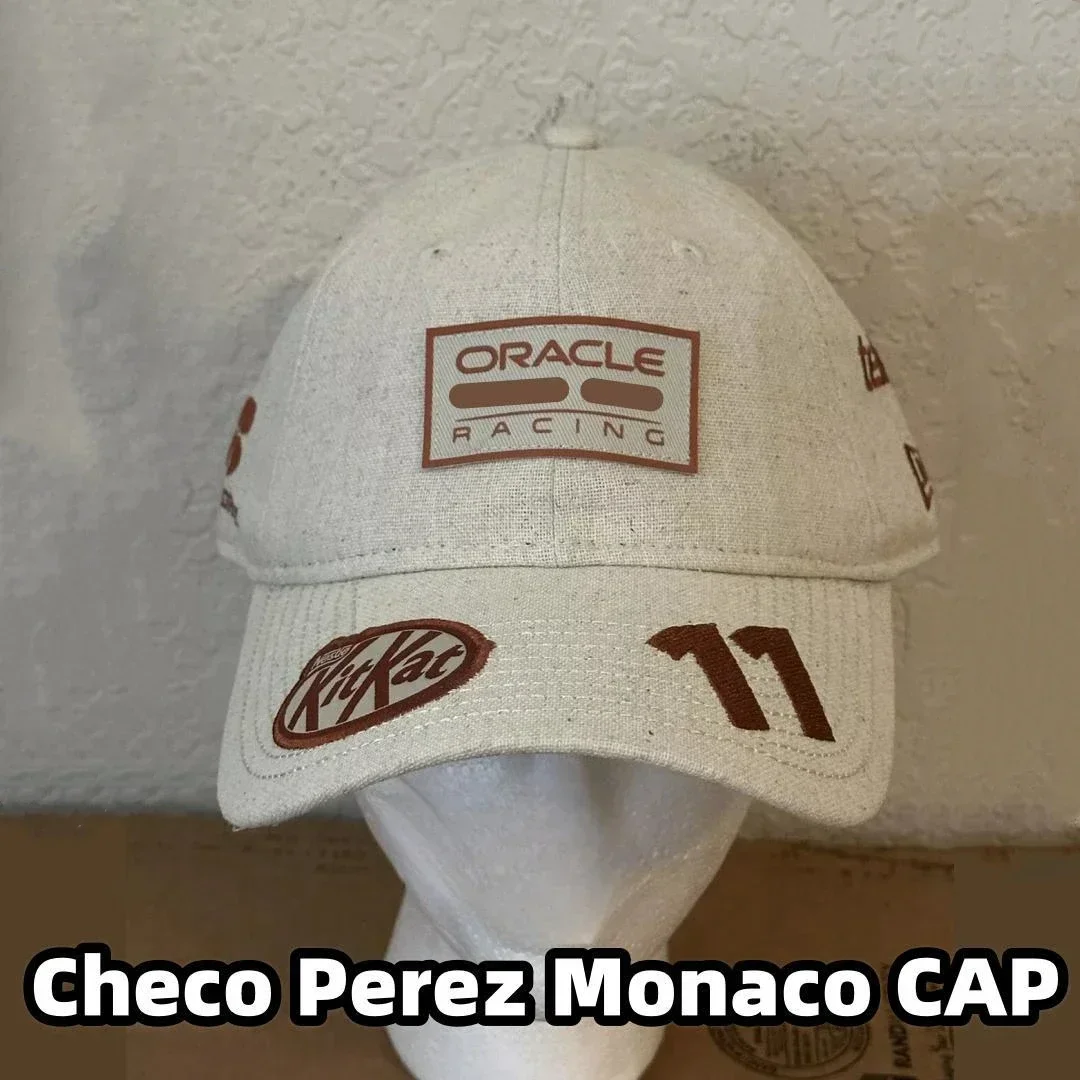 Sergio Perez Bull Team Checo Perez Monaco GP Miami GP Japan GP 2024 Cap Baseball Hat MAX Verstappen Hats Formula 1 Cap