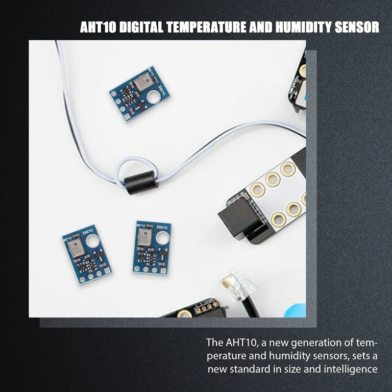 10PCS AHT10 High Precision Digital Temperature And Humidity Sensor Measurement Module I2C Communication Replace SHT20