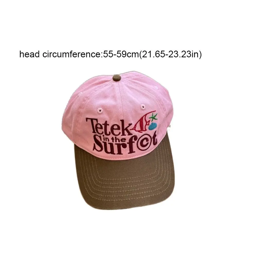 Boné de beisebol bordado guarda-sol boné de pico bordado carta chapéu de beisebol protetor solar chapéu proteção solar guarda-sol chapéu de sol unisex