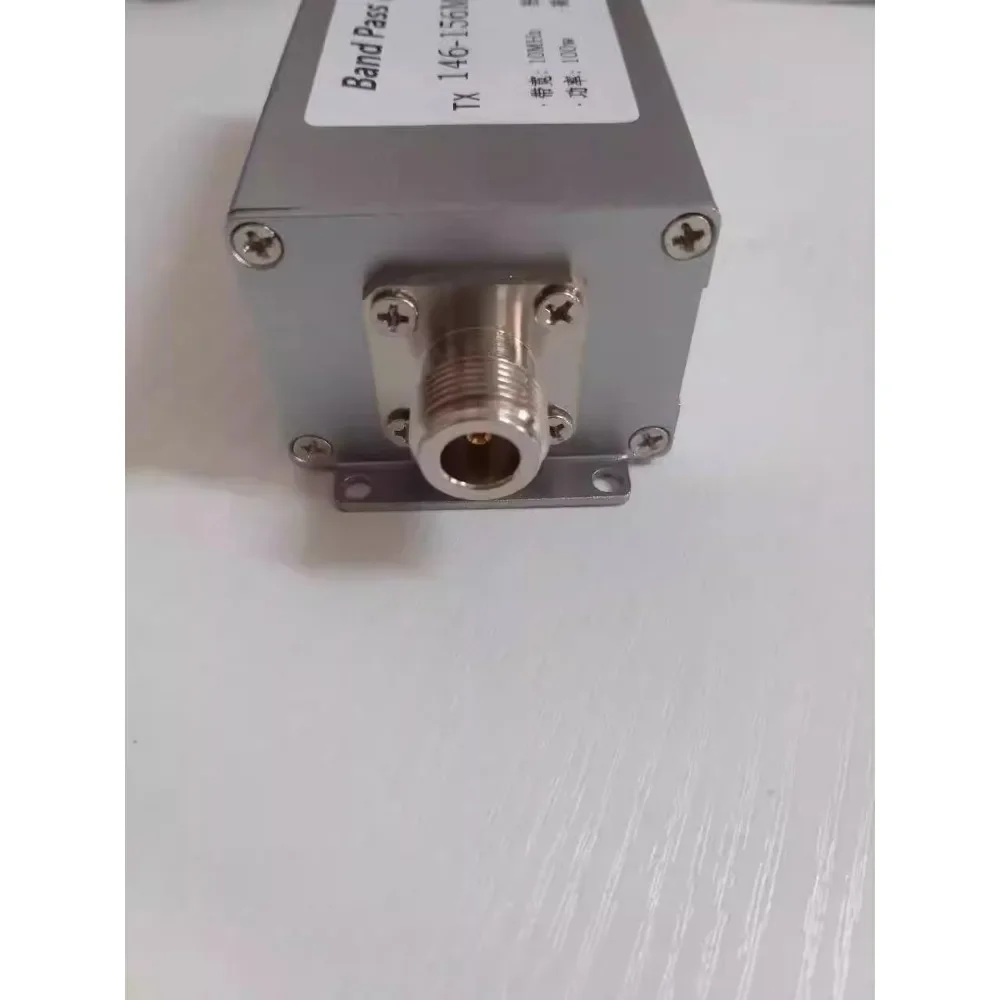 BPF146-156MHz 100w Bandpass Filter, N Female Socket, Anti-interference, Improves Selectivity, and Increases Range