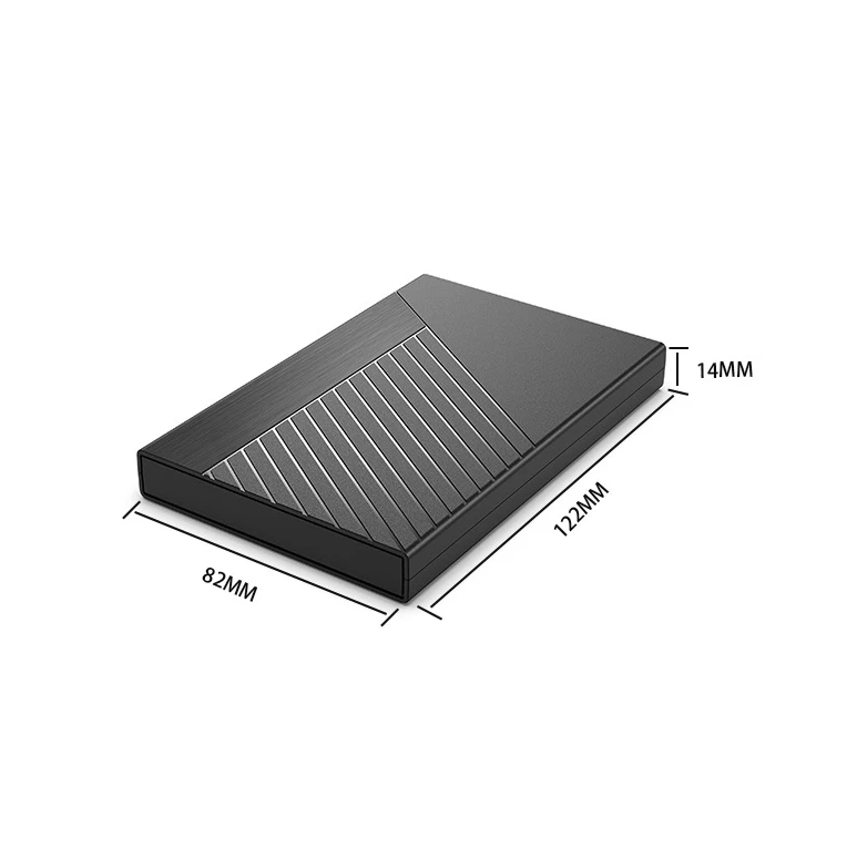 2 5 inch USB 3 0 External Hard Drive Enclosure for SATA HDD SSD up to 5TB Tool Installation High Speed Transfer