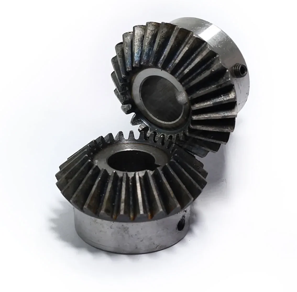 

1Pcs 1m-3m 25t Umbrella Gear Inner Hole 15/16/18/19/20/22/2325/35/40 Mm Gear 90 Degree Meshing Angle Steel Gear Screw Hole M5