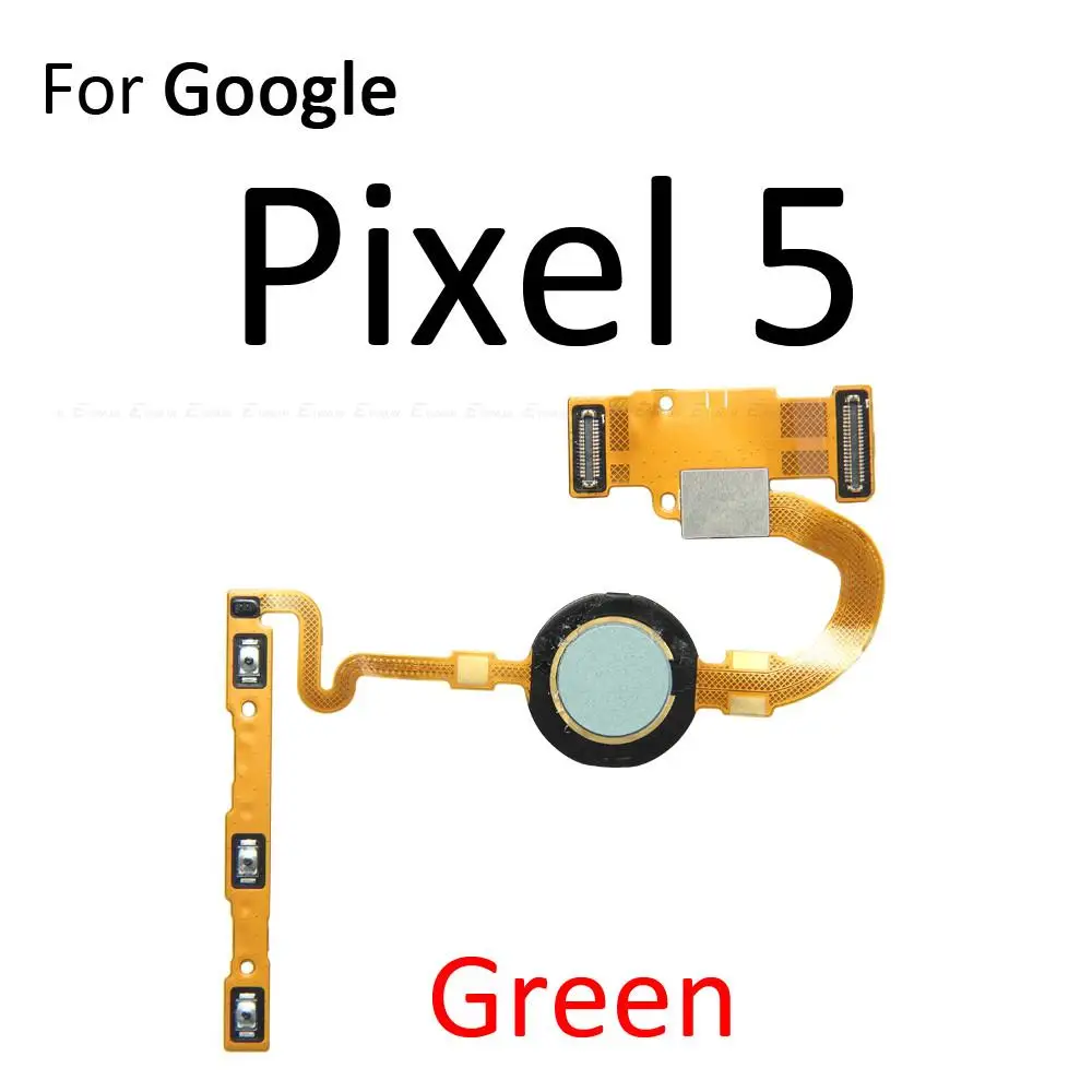 Switch Power ON OFF Key Mute Silent Volume Button Ribbon Flex Cable For Google Pixel 2 3 3a 4 XL 5 5a 4a 4G 5G Replacement Parts