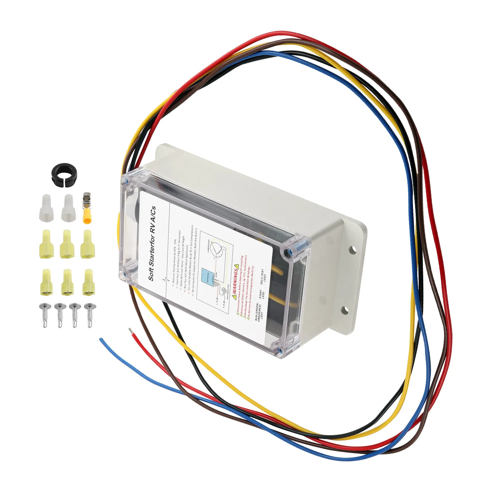 مجموعة واحدة من البداية الناعمة لمكيف الهواء RVs سهلة التشغيل حتى مع مولد صغير #4