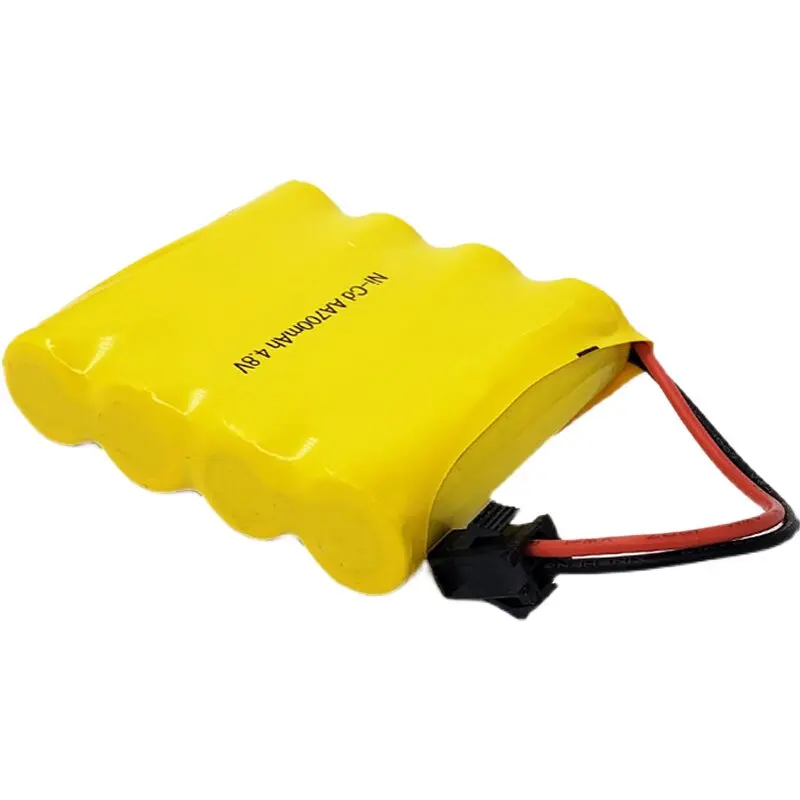 Replacement battery No. 5 toy remote control car rechargeable battery large capacity 4.8V7.2V9.6V12V toy charger cable 1pcs