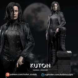 1/24 Scale Resin Figure Model Kit Vampire Selene Underworld Fantasy Miniatures Unassembled and Unpainted