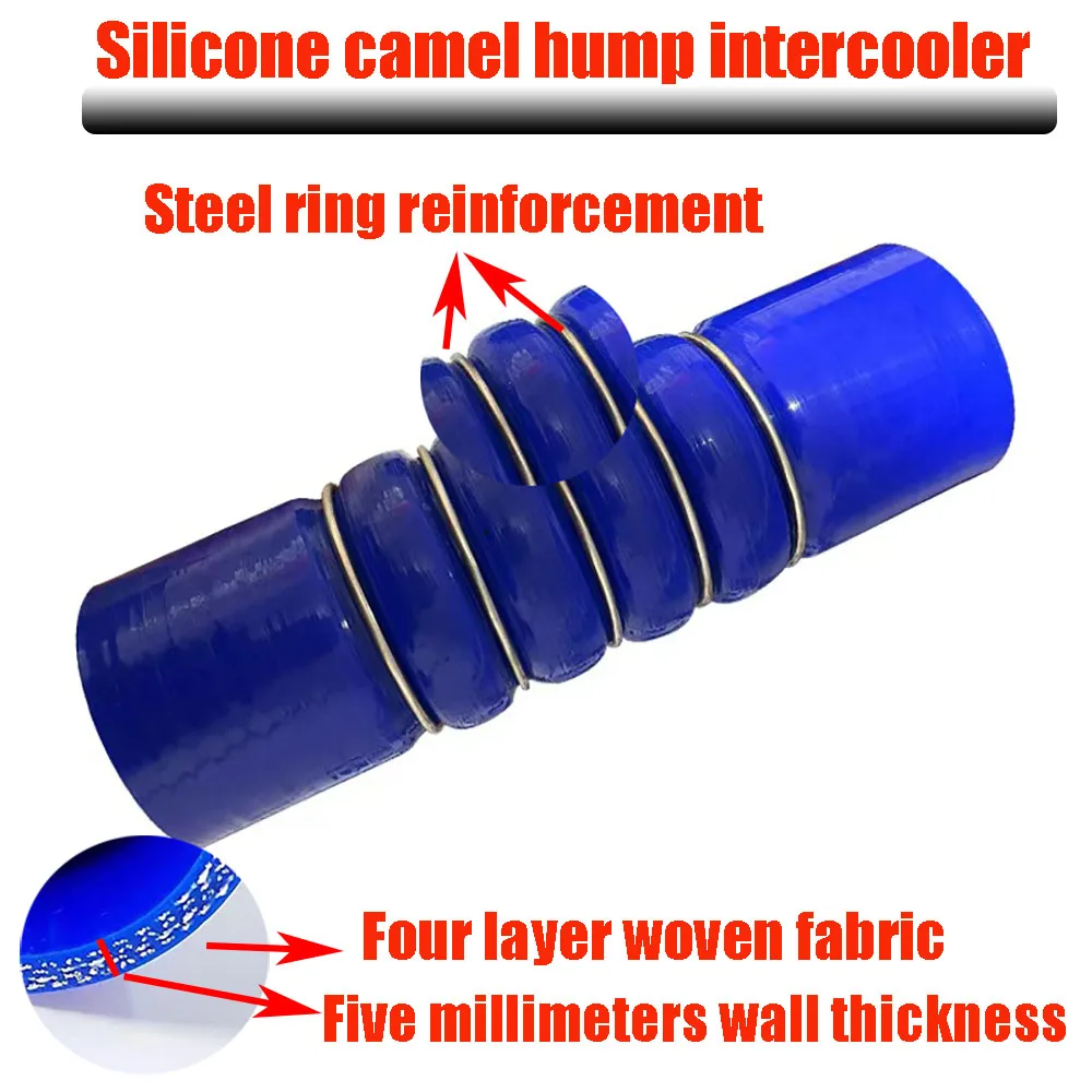 Car ModificationCar ModificationLightweight And Soft Silicone Intercooler TubeHigh Temperature Resistance And Long Service life