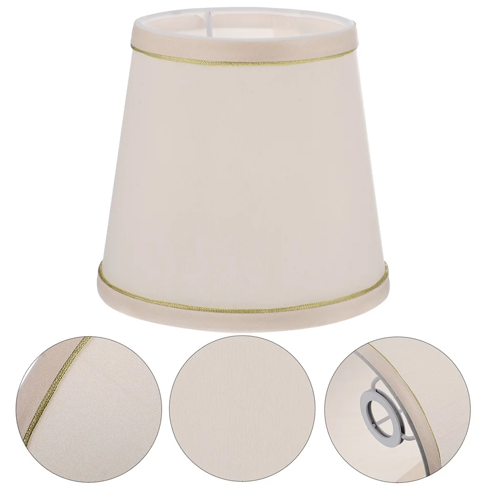 

2pcs Lampshades Fabric Chandelier Covers Cloth Light Shades For Ceiling Lamps Wall Lamp Protectors Dust Proof Easy Install Home
