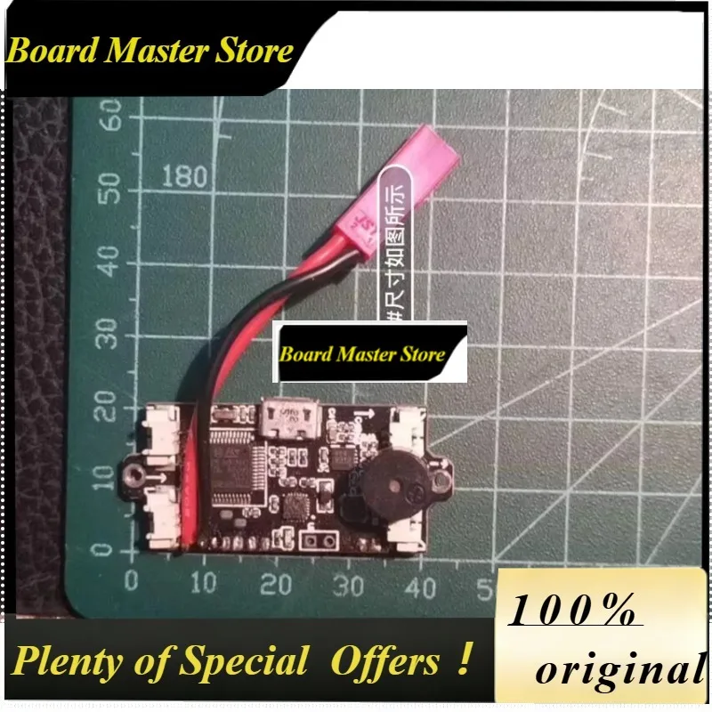 BoMaSFuriBee V2 F3 EVO Brushed Flight Controller 1-2 S LiPo W/ BB Buzzer Low-voltage STM32F303CCT6 MPU6050 For Brush Motor RC Ca