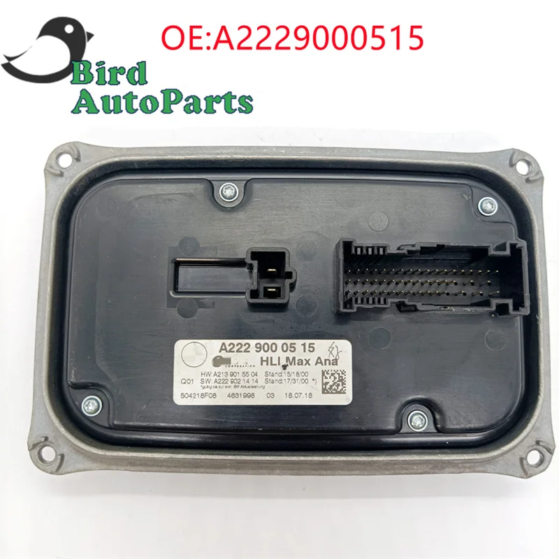 A2229000515 Original Headlight Control Module For Mercedes-Benz W205 W213 W222