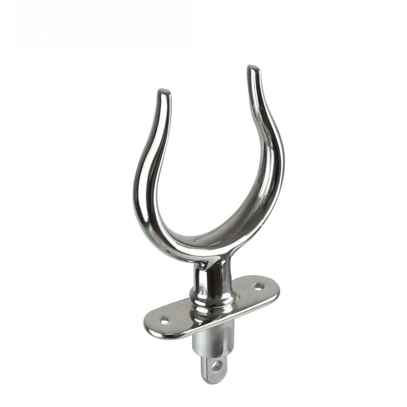316 stainless steel paddle fork, paddle bracket, lifeboat, water boat, raft, yacht oar fork, rowing base, rowlock