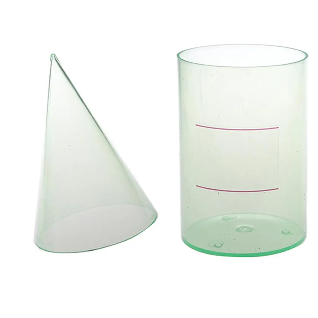 Cylinder Cone Volume Demonstration Kit for Mathematic Teaching Aid -