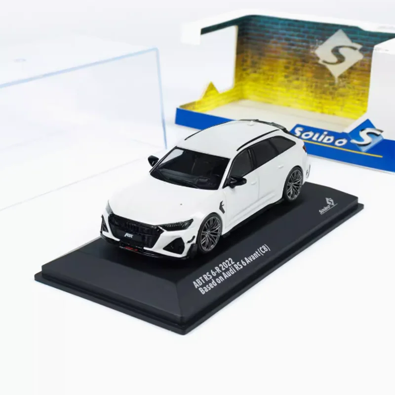 

Solido 1:43 Scale ABT RS6 R 2021 S4310710 Simulation Alloy Toy Car Model Classic Collection Static Decoration Gift