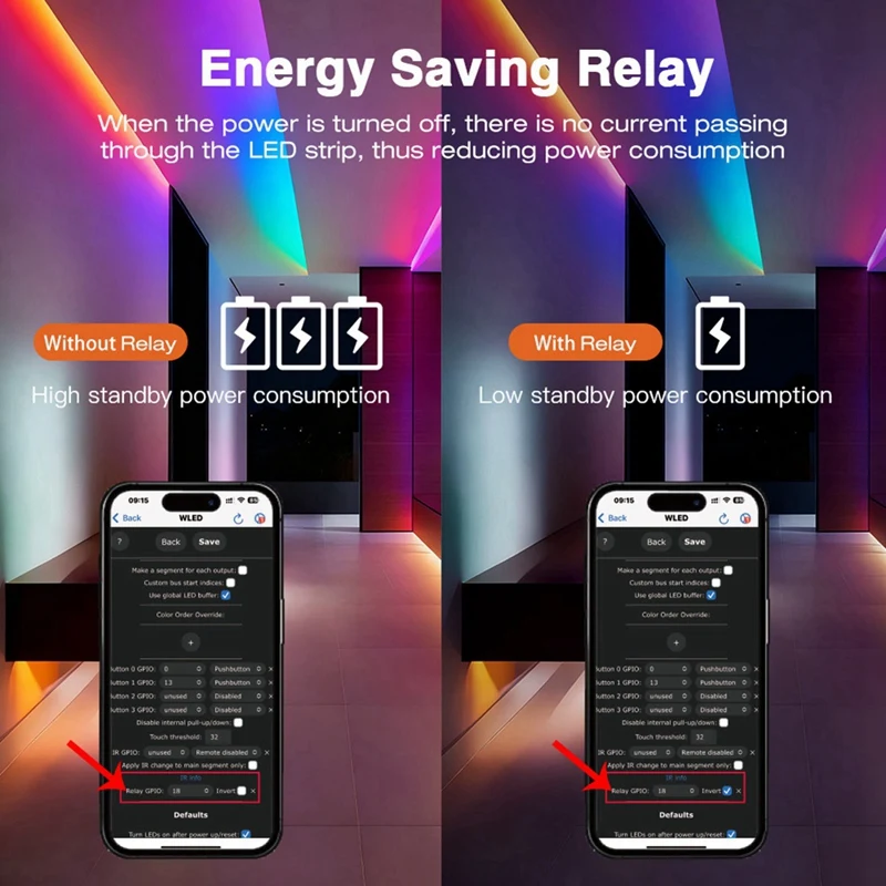 esp32-wled-led-ストリップ-ライト-コントローラー-4-出力付き-イーサネット-micr-uart-セービング-リレー-20a-プラグイン可能ヒューズ-ホワイト