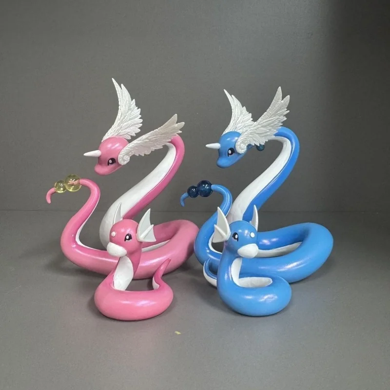ポケモン-dragonair-モデル-dratini-フィギュア装飾品子供のおもちゃアニメ周辺コレクション人形クリスマス誕生日ギフト