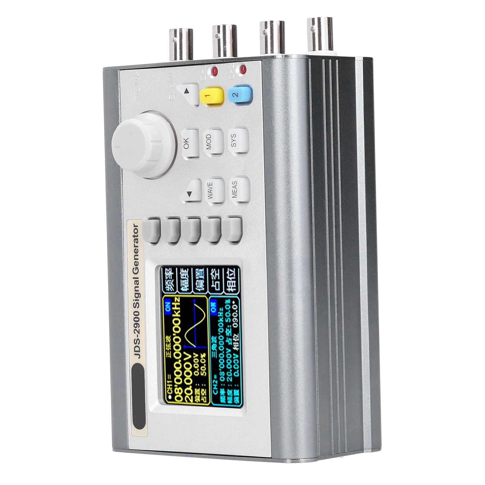 Frequency Counter JDS2900-40M 2 Channel DDS Function  Generator Pulse  Frequency Meter AC100-240V  Generator