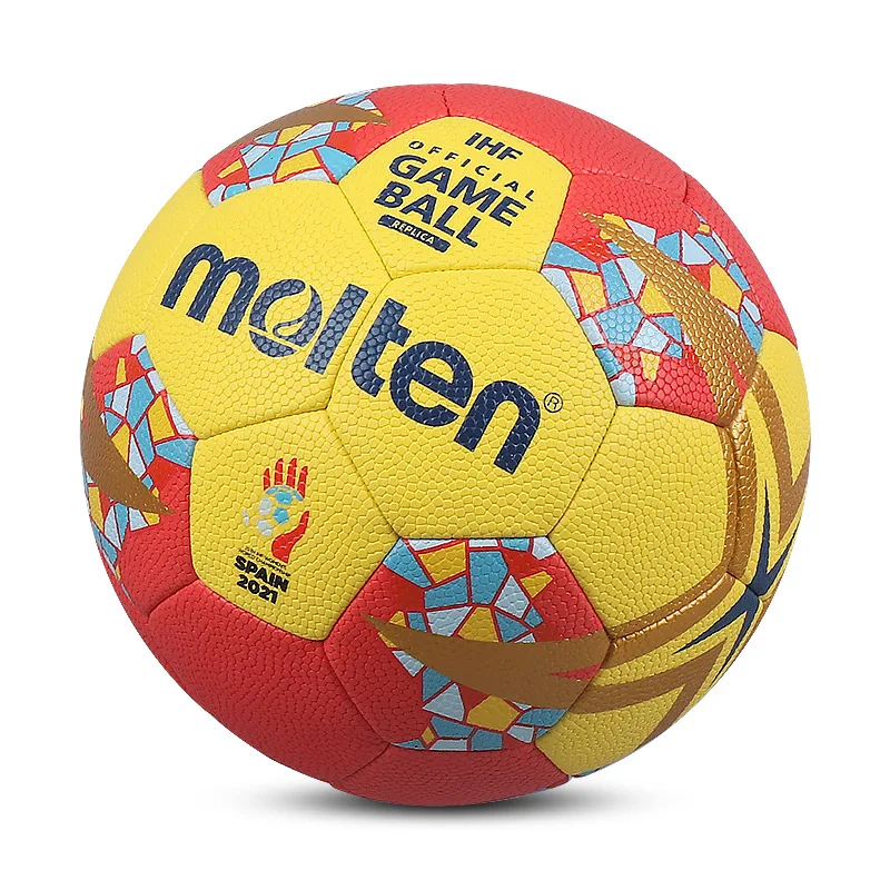 Molten-Bola de mano de HX3400-W1S para niños, adultos y adolescentes, tamaño estándar oficial 0/1/2/3 PU, para entrenamiento en interiores