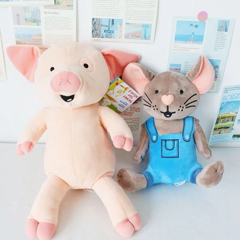 أنيمي إذا تعطي ماوس كوكي ألعاب من القطيفة الكرتون خنزير ماوس التعليمية محشوة دمية بلوشي الحيوانات عيد ميلاد هدية الكريسماس #1