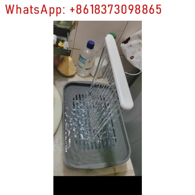 Bird BathBird Bathing Basin Automatic Water Circulation Bathtub for Parrots Use with Quiet Operate and Adjustable Water Flows