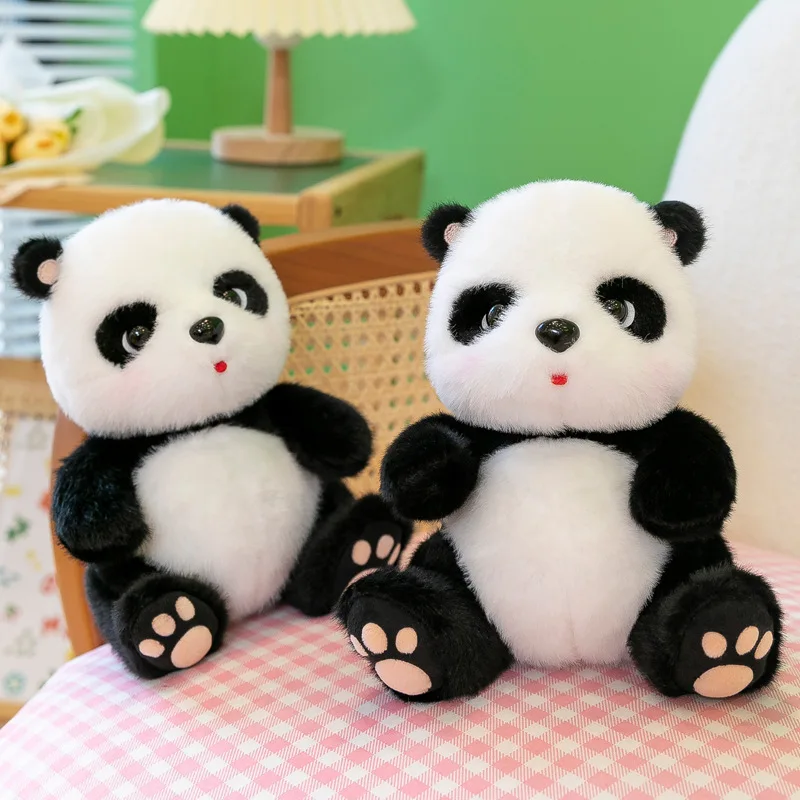 Panda plush doll national treasure bear doll children's birthday gift grab machine small doll