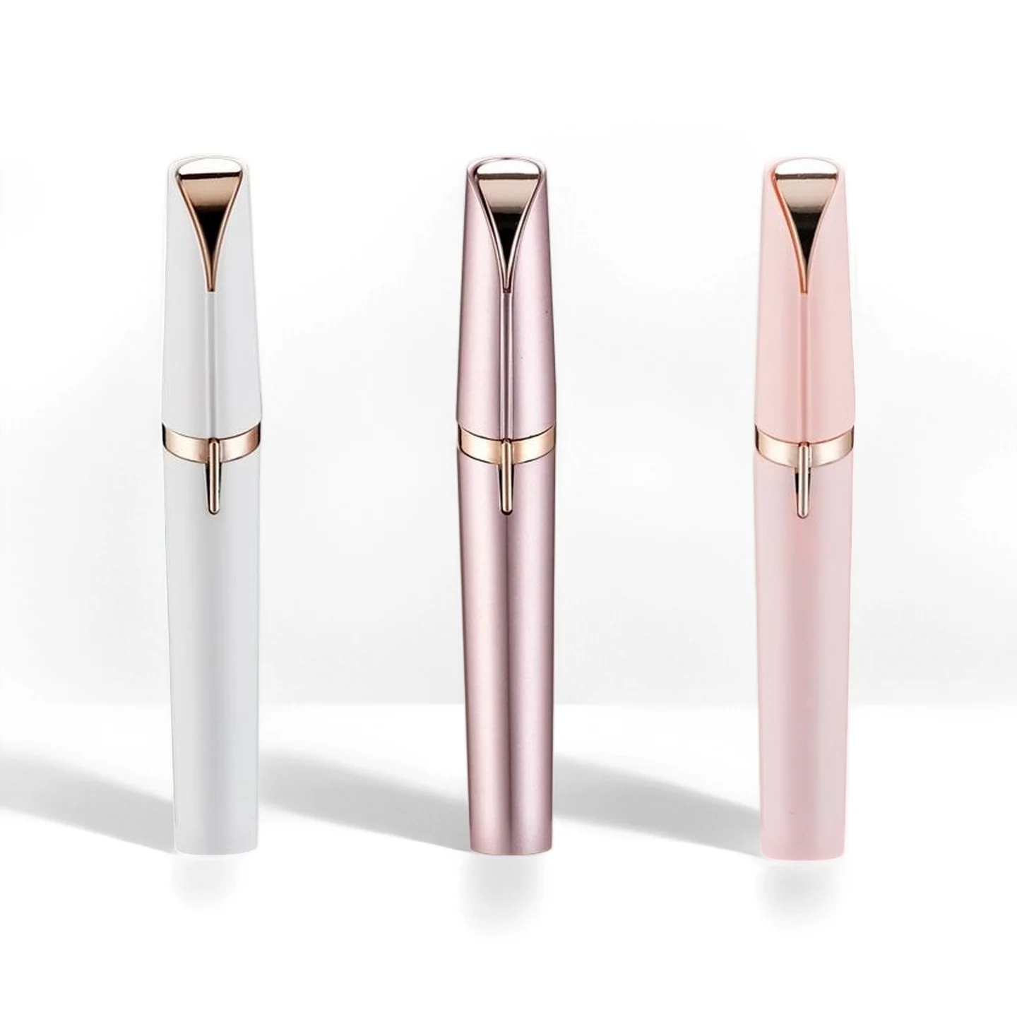 Electric Eyebrow Trimmer Electric Face Eyebrow Hair Trimmer Mini Portable Women Body Shaver Remover Blade Eye Rechargeable view 6