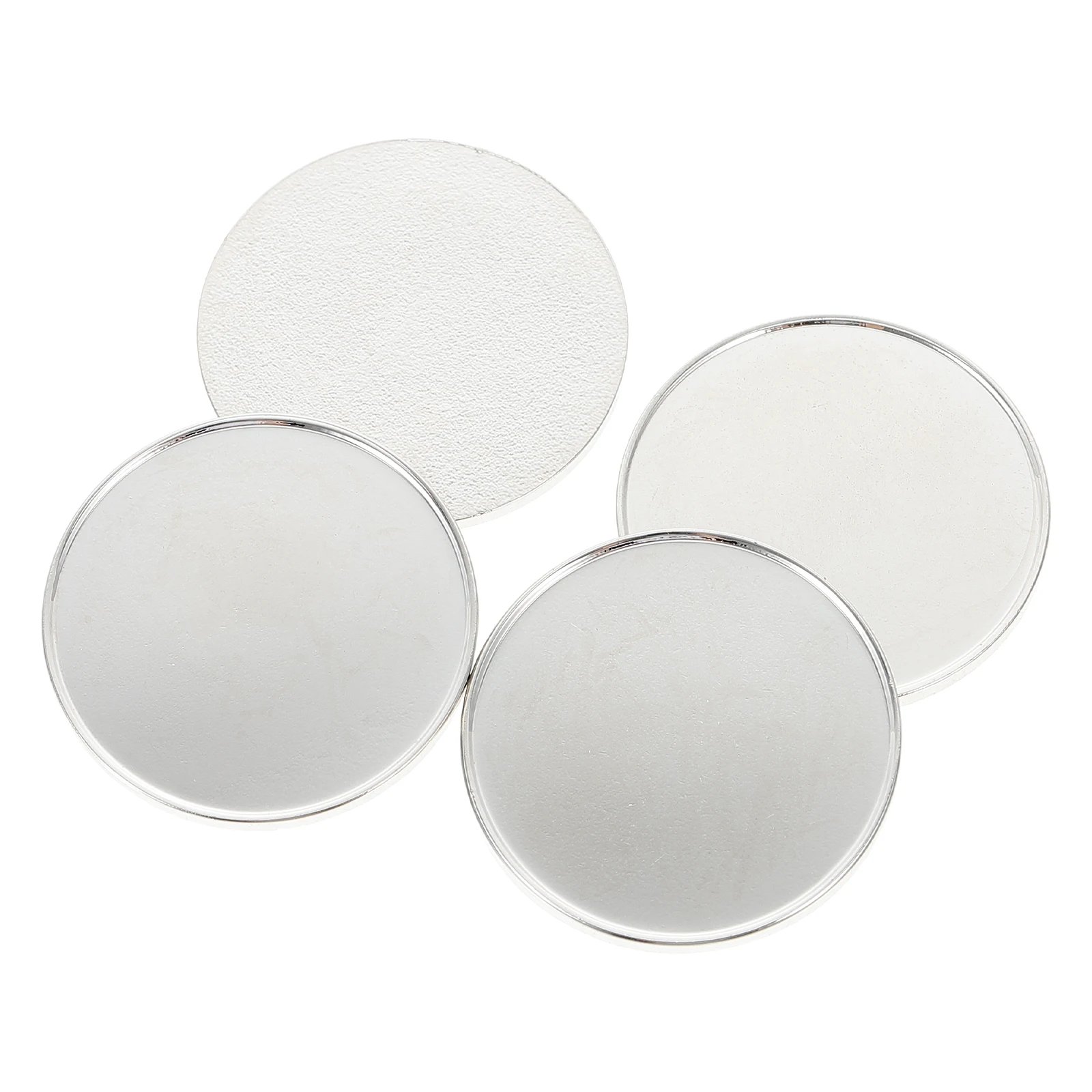 4 قطعة علامات موضع الغولف الحديدية الموثوقة آمنة لا نتوءات مناسبة للاستخدام اليومي كرة الغولف تحديد المواقع علامات أدوات الموضع