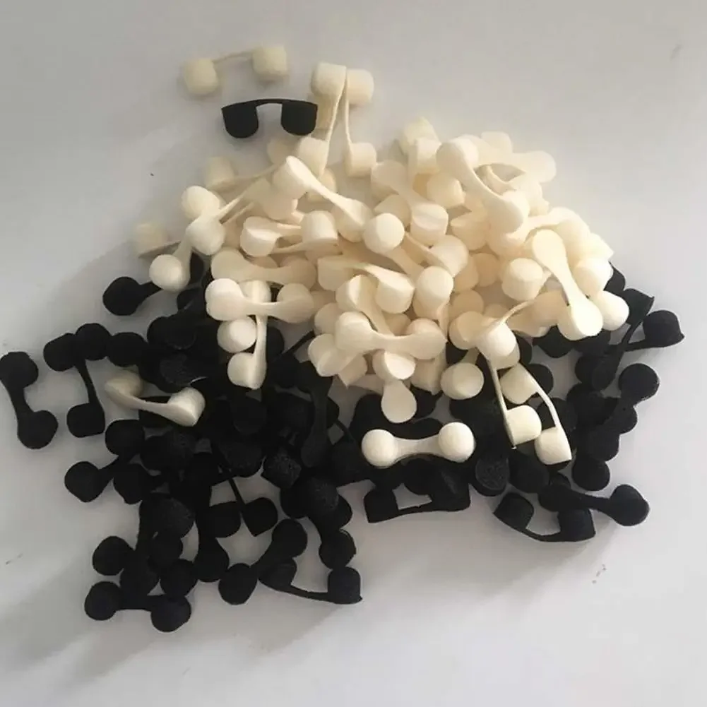 10-100 Uds esponja sechable tapón Nasal anticontaminación bronceado tapón Nasal filtros  nariz esponja negro/blanco filtros