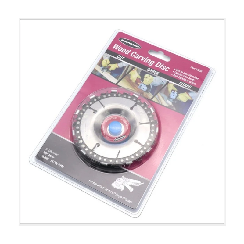 Disco de rebarbadora angular de 4/5 polegadas, placa de corrente, ferramentas de corte de madeira práticas