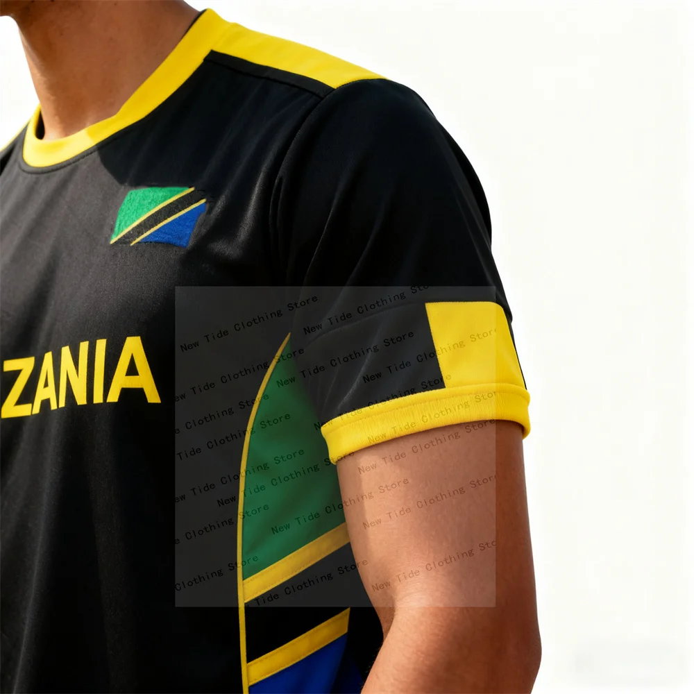 تي شيرت جيرسي لمحبي كرة القدم تنزانيا للرجال - ضروري للمعجبين، يجب اقتناؤه لعشاقهم، مثالي لليوم اللعبة والملابس الكاجوال 2 #2