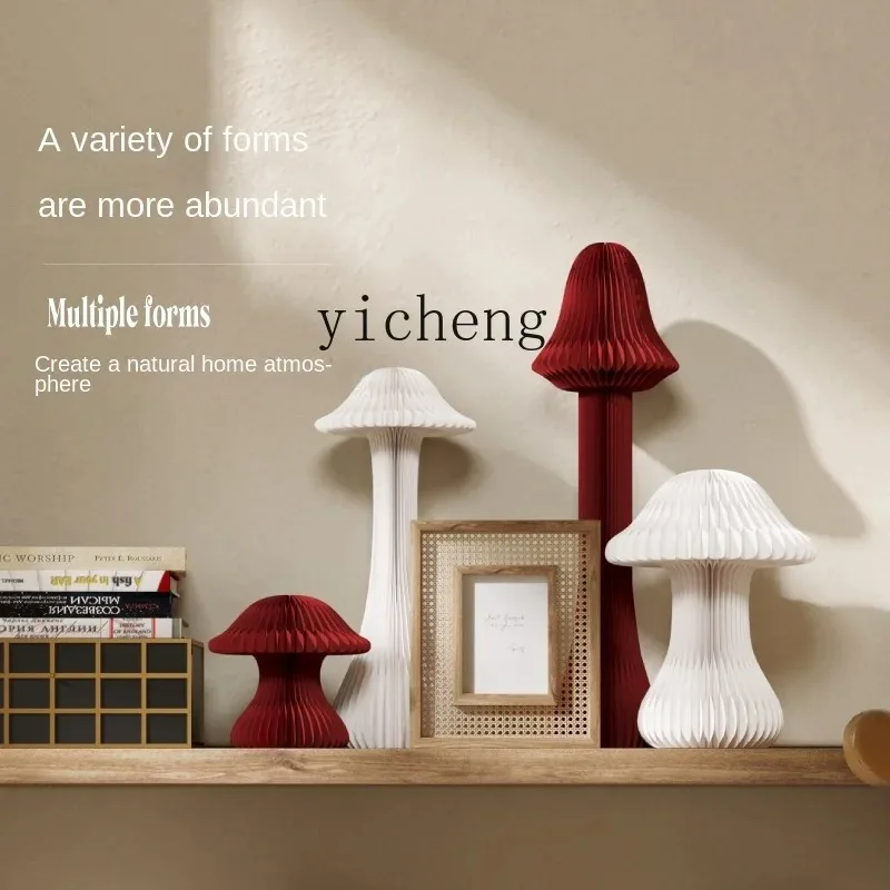 BJ-12  Mushroom Decorative Ornament Creative Modern Window Display Ornament