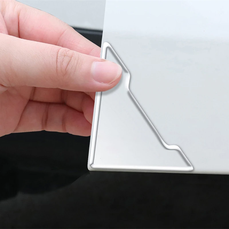 Universal Car Door Corner Anti-collision Covers Transparent Silicone Protector Anti-Scratch Stickers Door Protection Cover