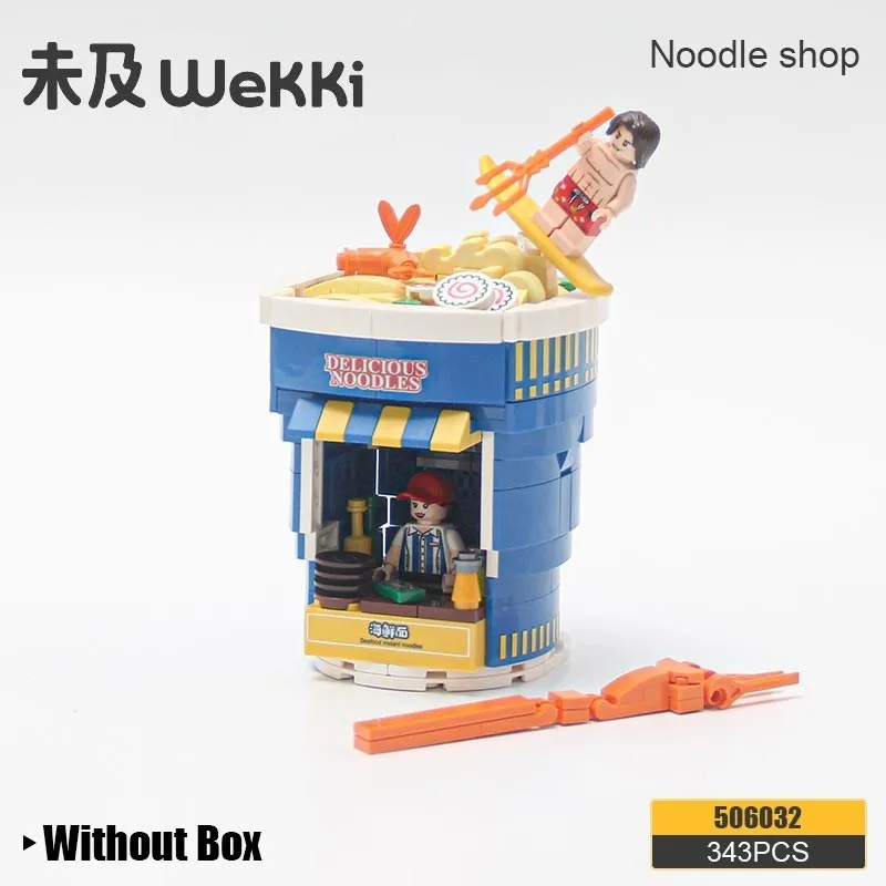 Wekki toast building block modello shop negozio di torte da latte giocattoli educativi per bambini regalo ragazza