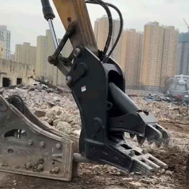 YICHEN CTHB06FP Continuous Rotation 360 Degrees Scrap Hydraulic Excavator Scissors Shear Pulverizer