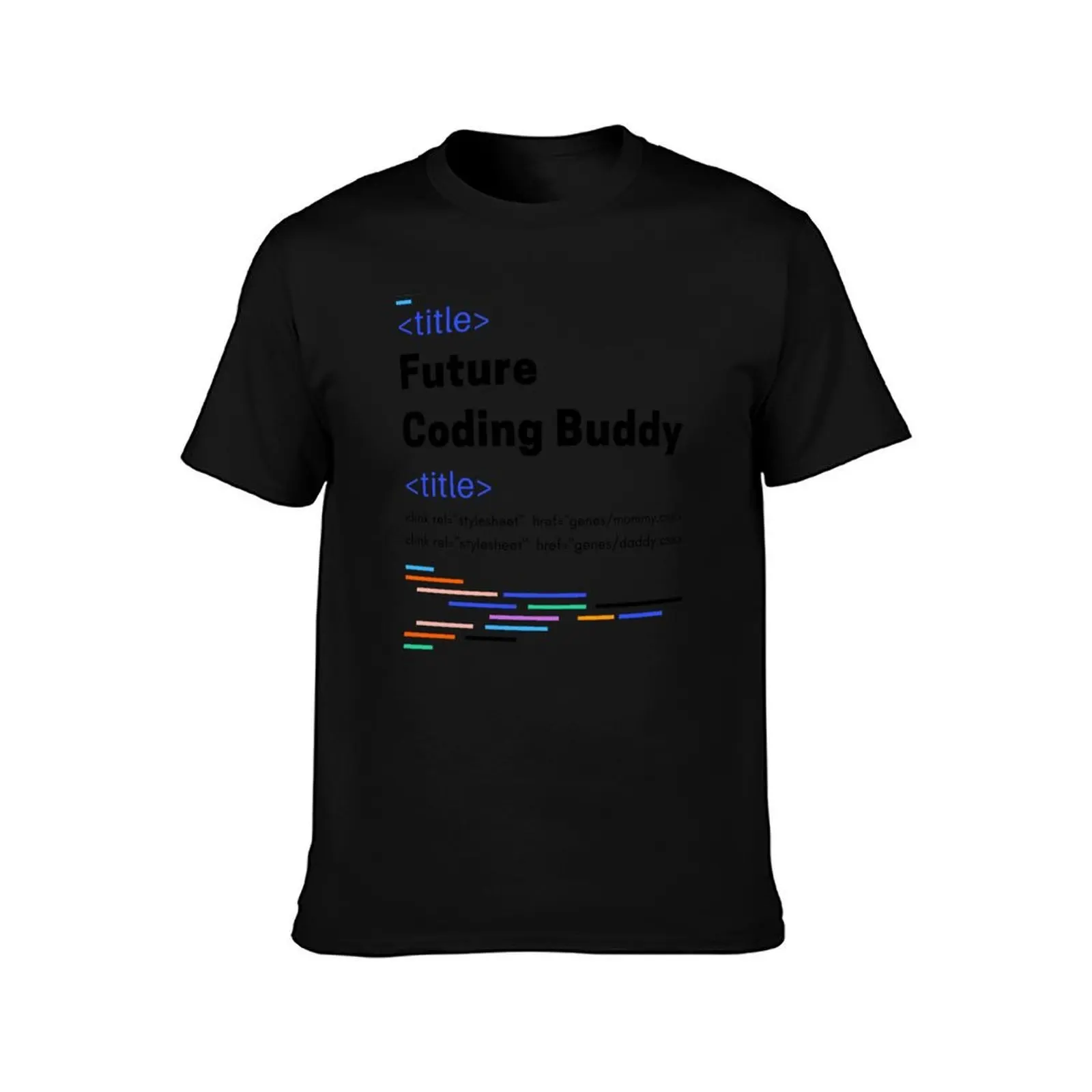 Future Coding Buddy Developer T-Shirt Festival Short Sleeve T-Shirt