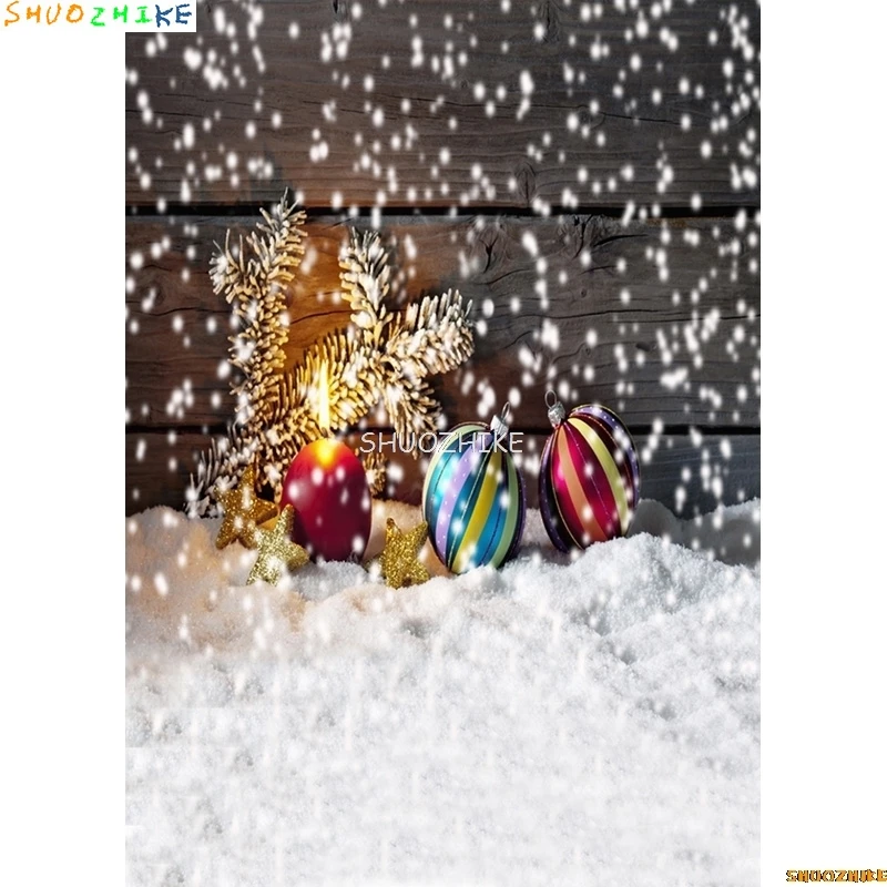 SHUOZHIKE الفن النسيج عيد الميلاد موضوع التصوير خلفية الأطفال صورة الخلفيات للصور استوديو الدعائم 1911 CXZM-39