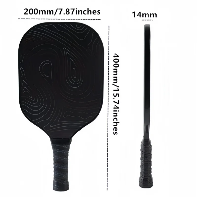 Pickleball Paddle Carbon Fiber USAPA Approved Pickleball Set Sports Outdoor Beach Tennis Racket Cricket Ball